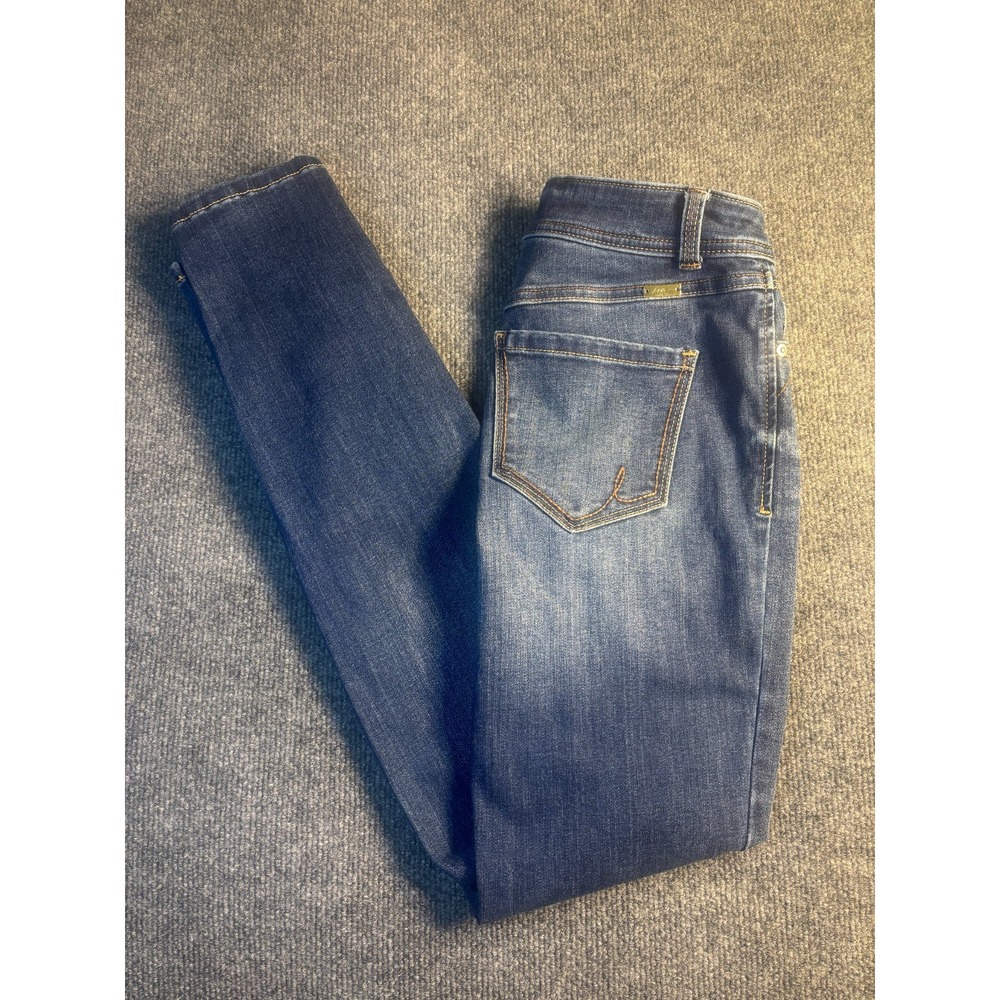 INC International‎ Concepts Skinny Leg Jeans Womens 0 Blue Denim Regular Fit